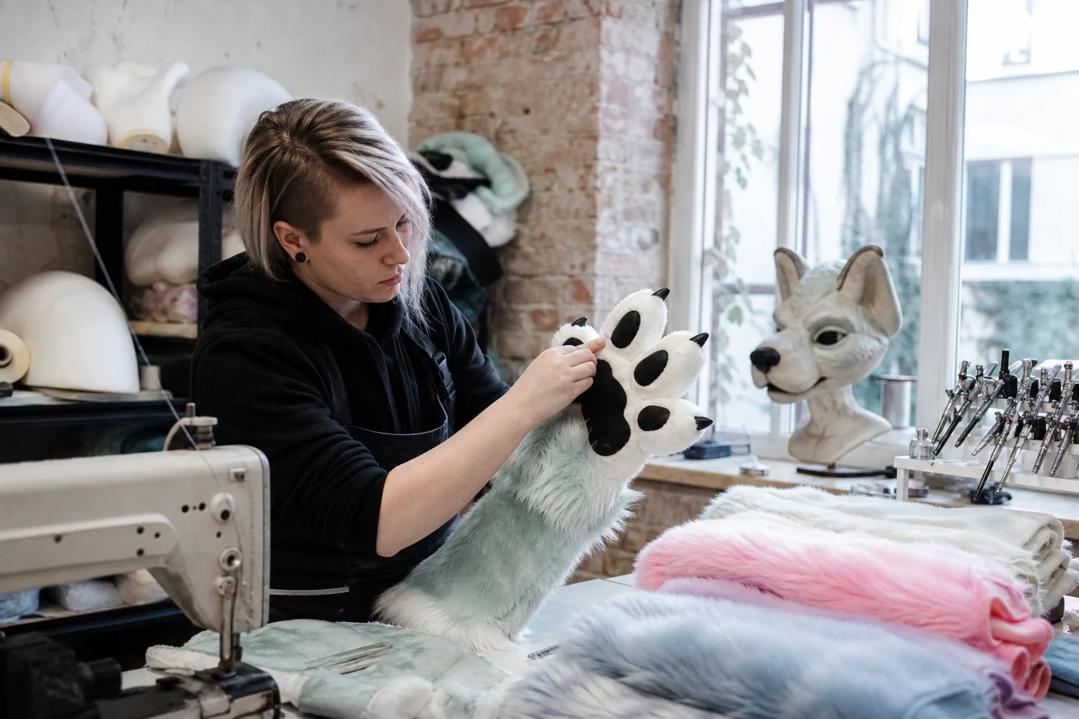 Small independent fursuits & soft sculpture studio in Berlin, Germany
